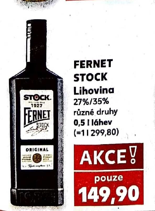 Fernet Stock Lihovina - Kaufland aktualniletaky.eu