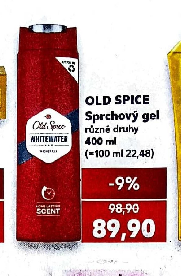 OLD SPICE Sprchový gel - Kaufland aktualniletaky.eu