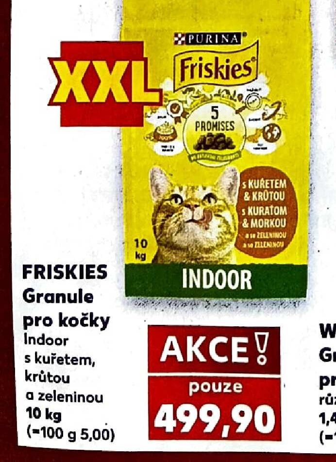 FRISKIES Granule pro kočky - Kaufland aktualniletaky.eu