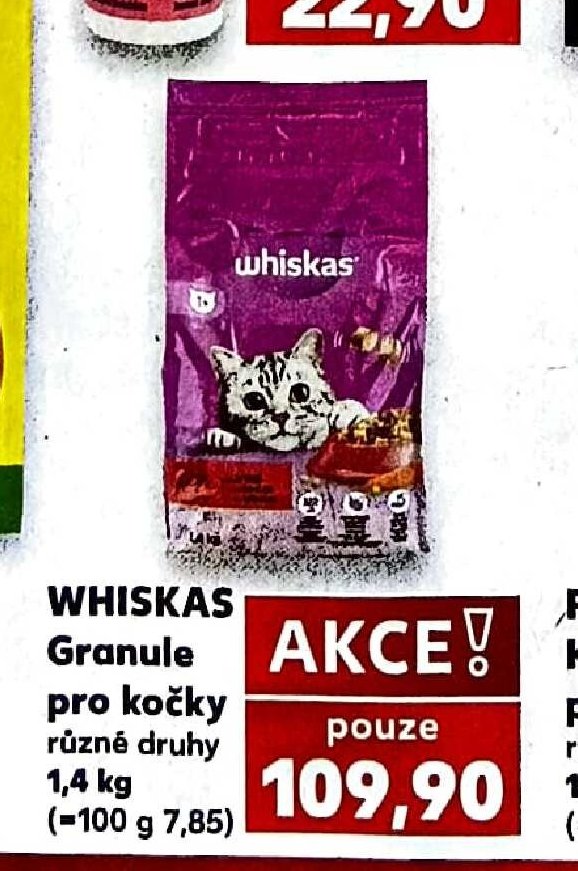 WHISKAS Granule pro kočky - Kaufland aktualniletaky.eu