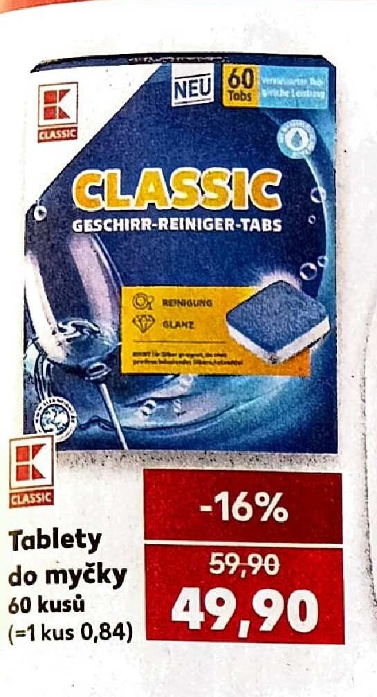 Classic Tablety do myčky - Kaufland aktualniletaky.eu