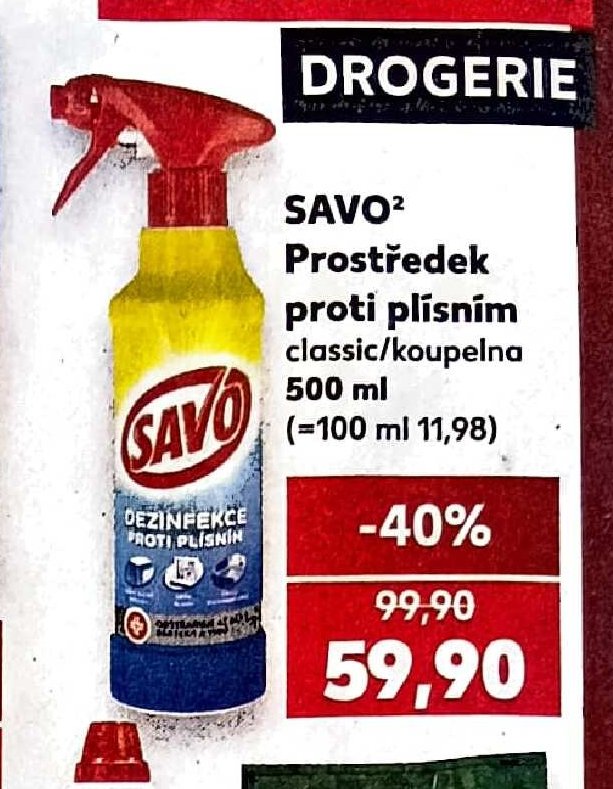 Savo Prostředek proti plísním - Kaufland aktualniletaky.eu