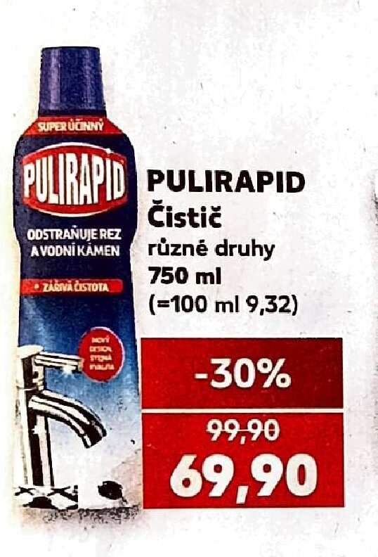 Pulirapid Čistič - Kaufland aktualniletaky.eu