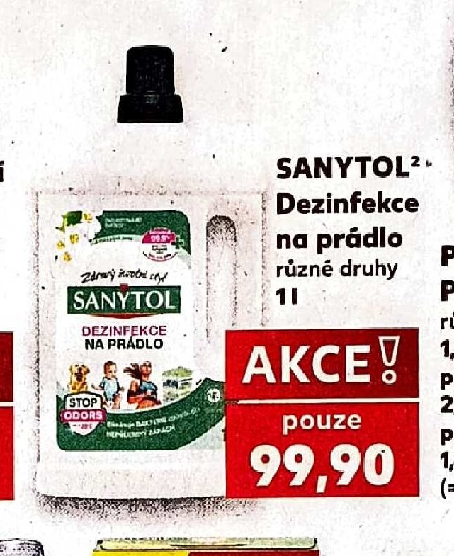 Sanytol Dezinfekce na prádlo