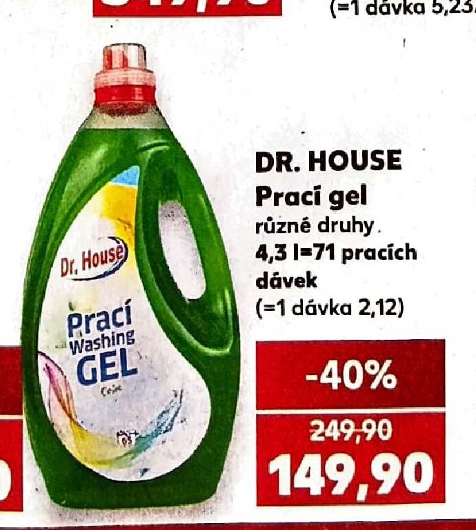 Dr. House Prací gel - Kaufland aktualniletaky.eu