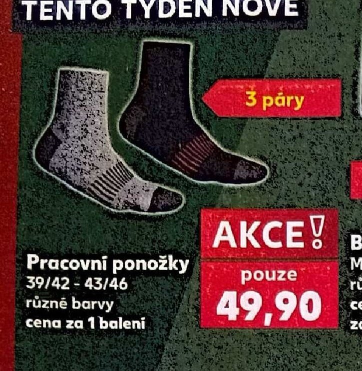 Pracovní ponožky - Kaufland aktualniletaky.eu