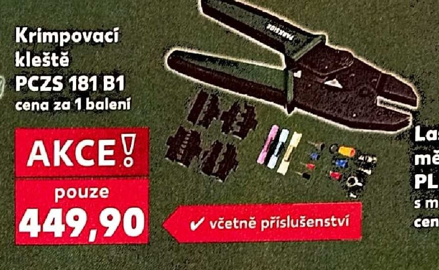 Krimpovací kleště PCZS 181 B1 - Kaufland aktualniletaky.eu
