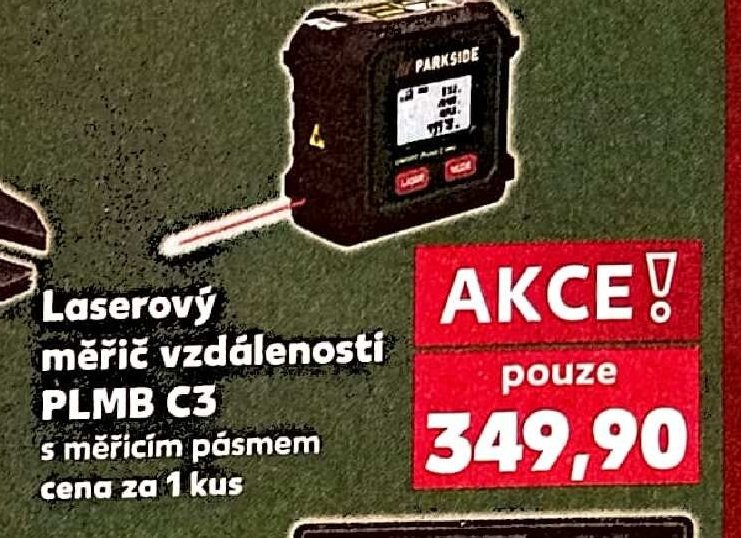 Laserový měřič vzdálenosti PLMB C3 - Kaufland aktualniletaky.eu