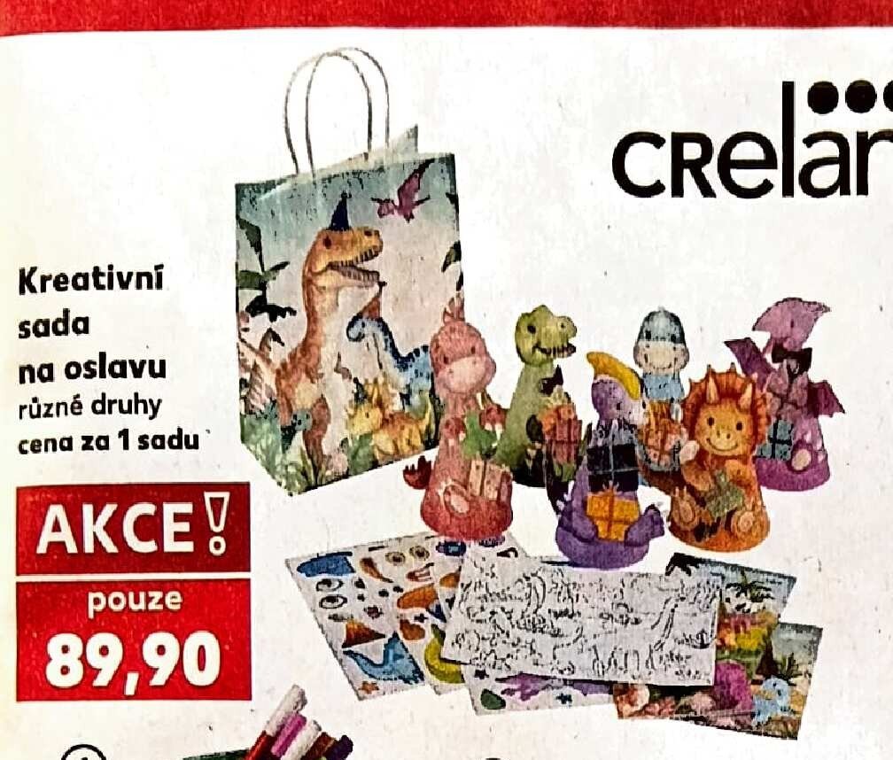 Kreativní sada na oslavu - Kaufland aktualniletaky.eu