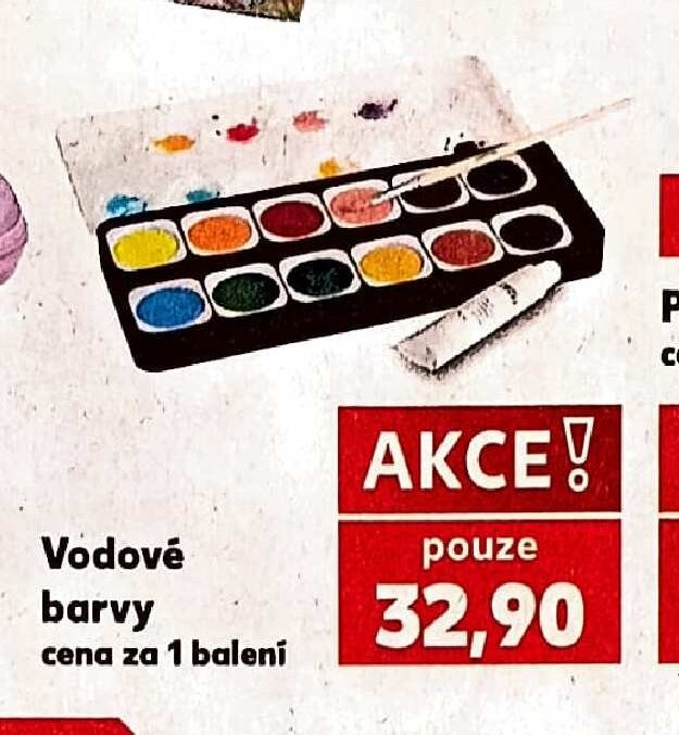 Vodové barvy - Kaufland aktualniletaky.eu