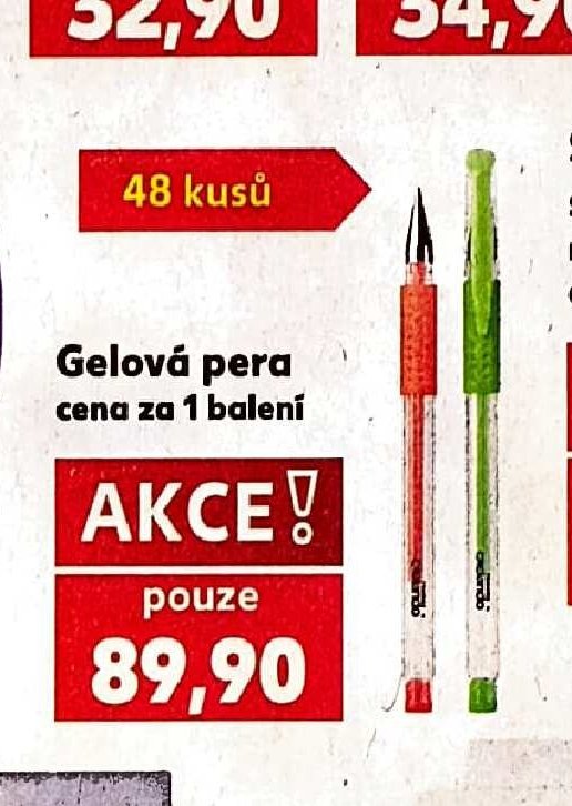 Gelová pera - Kaufland aktualniletaky.eu