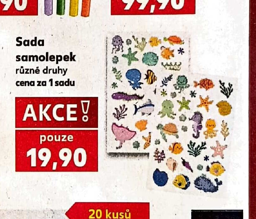 Sada samolepek