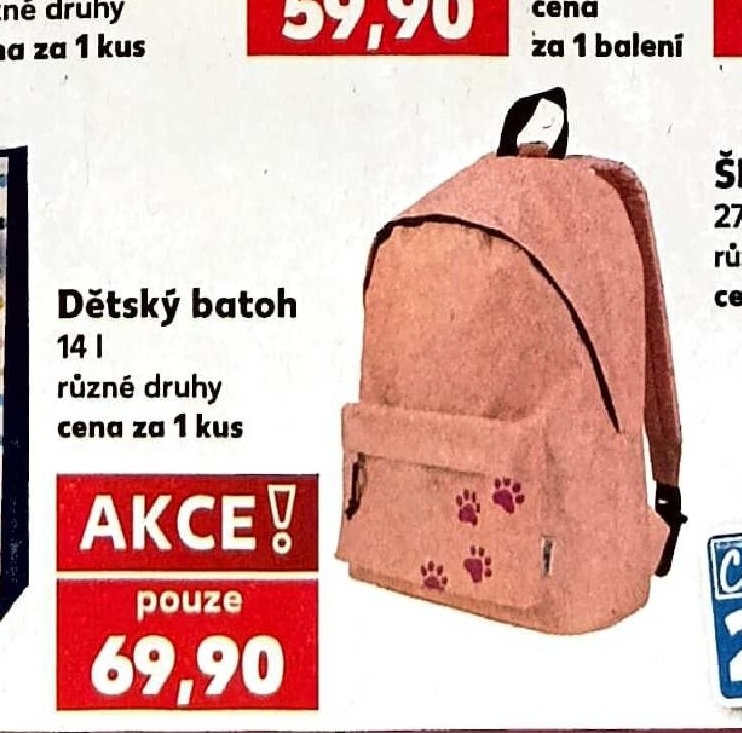 Dětský batoh - Kaufland aktualniletaky.eu