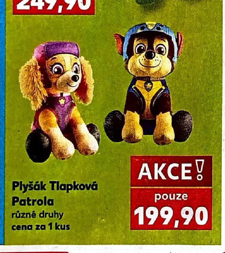 Plyšák Tlapková Patrola - Kaufland aktualniletaky.eu