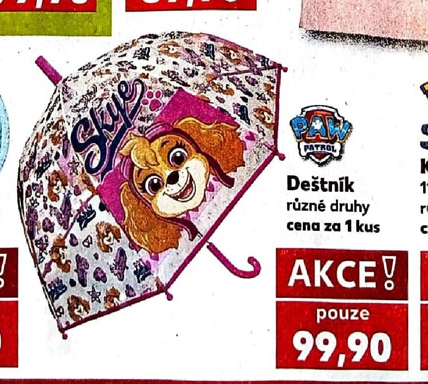 Deštník - Kaufland aktualniletaky.eu