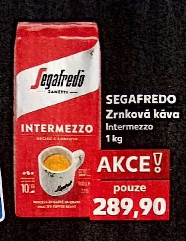 SEGAFREDO Zrnková káva Intermezzo - Kaufland aktualniletaky.eu