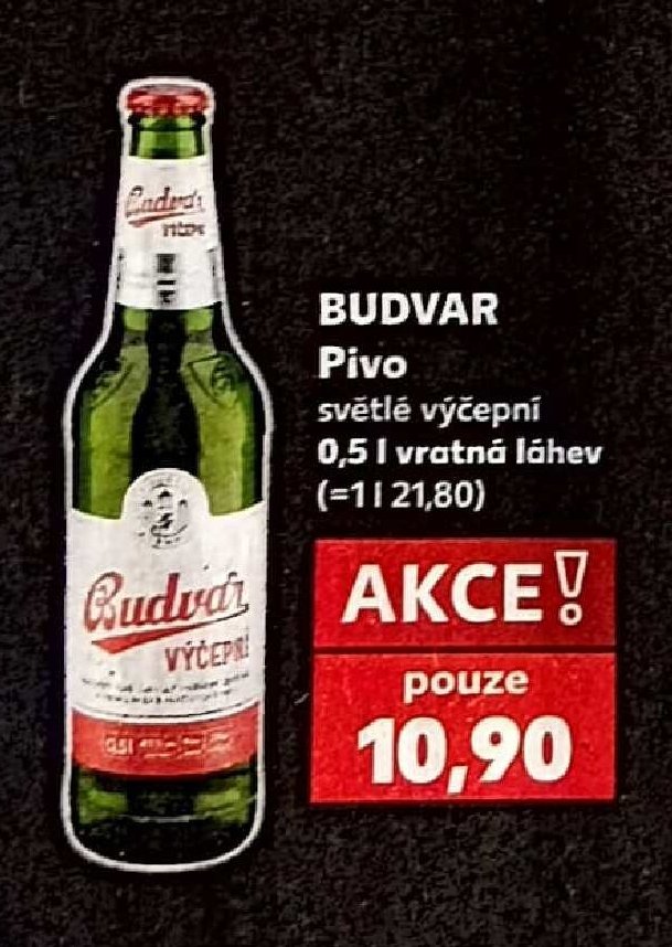 BUDVAR Pivo - Kaufland aktualniletaky.eu