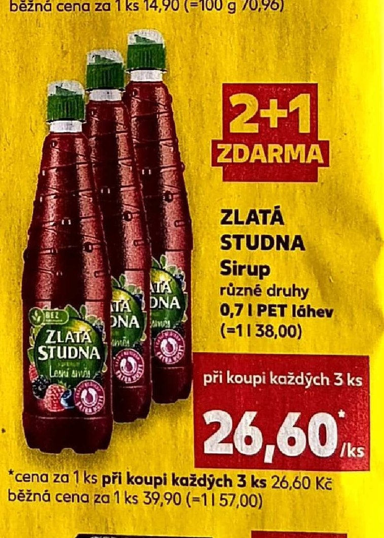 Zlatá Studna sirup - Kaufland aktualniletaky.eu