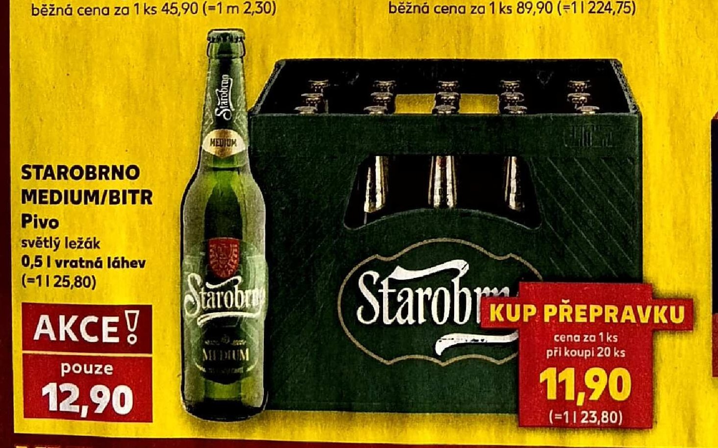 Starobrno Medium/Bitr pivo - Kaufland aktualniletaky.eu