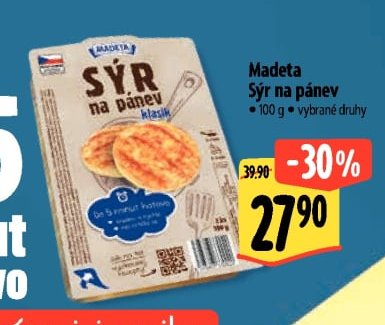 Madeta Sýr na pánev