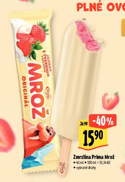 Zmrzlina Prima Mrož