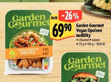 Garden Gourmet Vegan Opečené nudličky