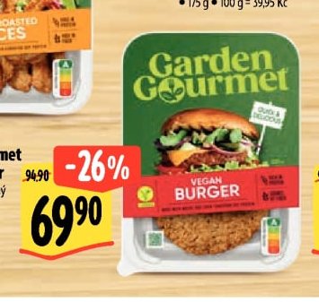 Garden Gourmet Vegan Burger