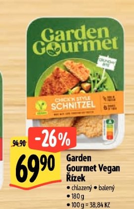 Garden Gourmet Vegan Řízek
