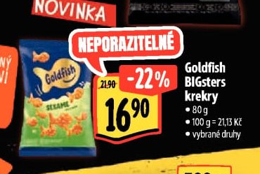 Goldfish BIGsters krekry