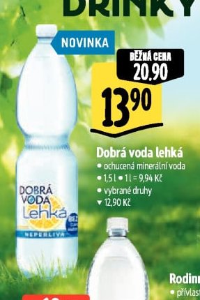Dobrá voda lehká