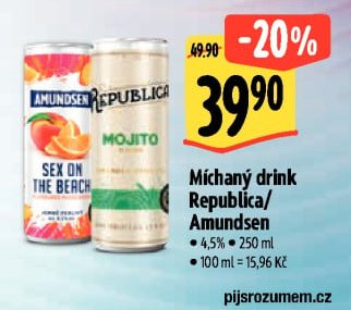 Míchaný drink Republica/Amundsen