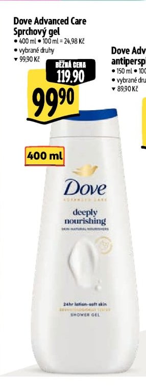Dove Advanced Care Sprchový gel