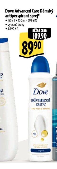 Dove Advanced Care Dámský antiperspirant sprej