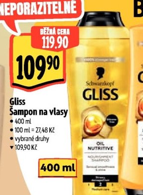 Gliss Šampon na vlasy