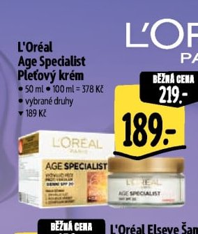 L'Oréal Age Specialist Pleťový krém