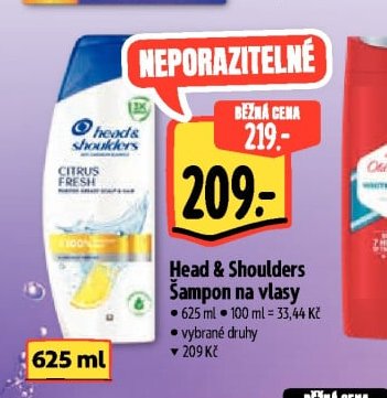 Head & Shoulders Šampon na vlasy