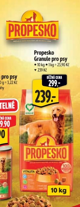 Propesko granule pro psy 10 kg