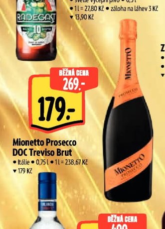 Mionetto Prosecco DOC Treviso Brut