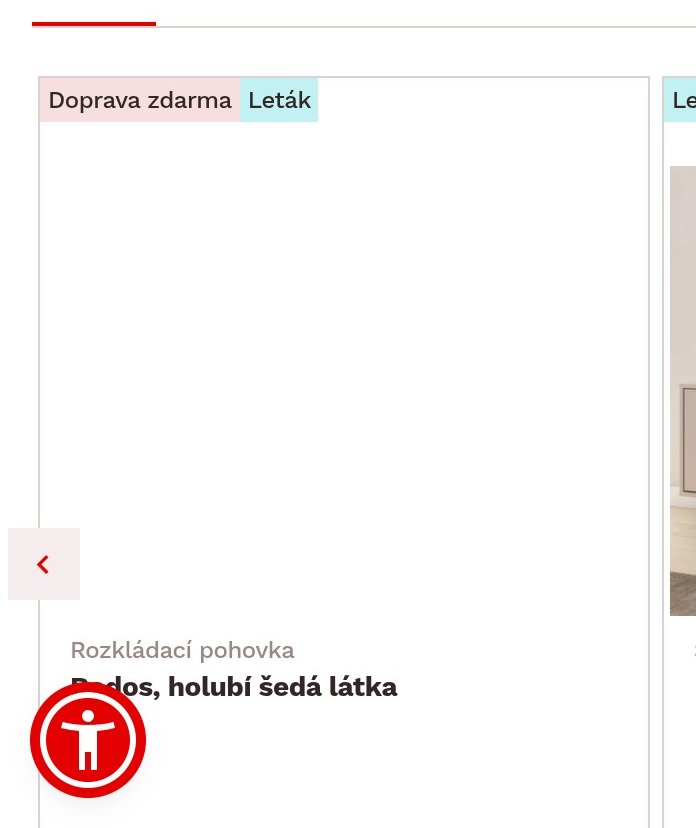 Rozkládací pohovka Ados, holubí šedá látka