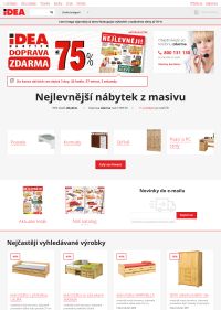 aktuální leták IDEA nábytek 28.7.2026-4.8.2026
