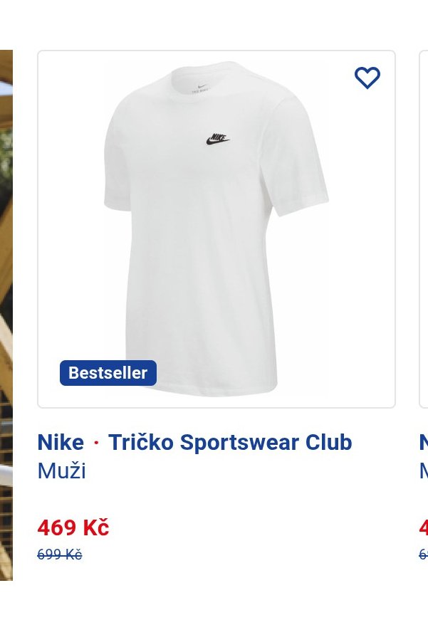Nike Tričko Sportswear Club Muži