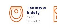 Toalety a bidety