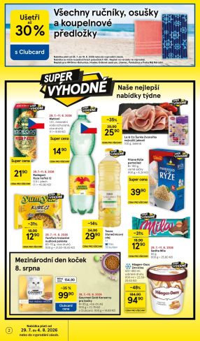 aktuální leták Tesco 29.7.2026-4.8.2026