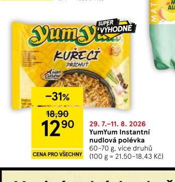 YumYum Instantni nudlova polevka