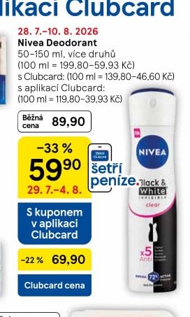 Nivea Deodorant