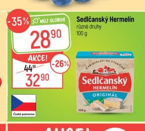 Sedlčanský Hermelín - Globus aktualniletaky.eu