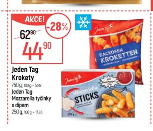 Jeden Tag Krokety / Mozzarella sticks - Globus aktualniletaky.eu