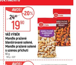 Váš Výběr Mandle pražené - Globus aktualniletaky.eu
