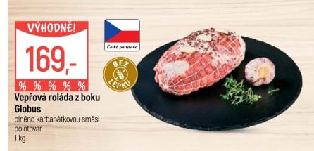 Vepřová roláda z boku Globus