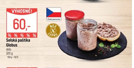 Selská paštika Globus